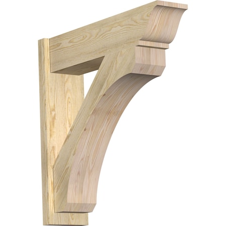 Ekena Millwork Legacy Traditional Rough Sawn Outlooker, Douglas Fir, 8"W x 32"D x 32"H OUT08X32X32LEC01RDF